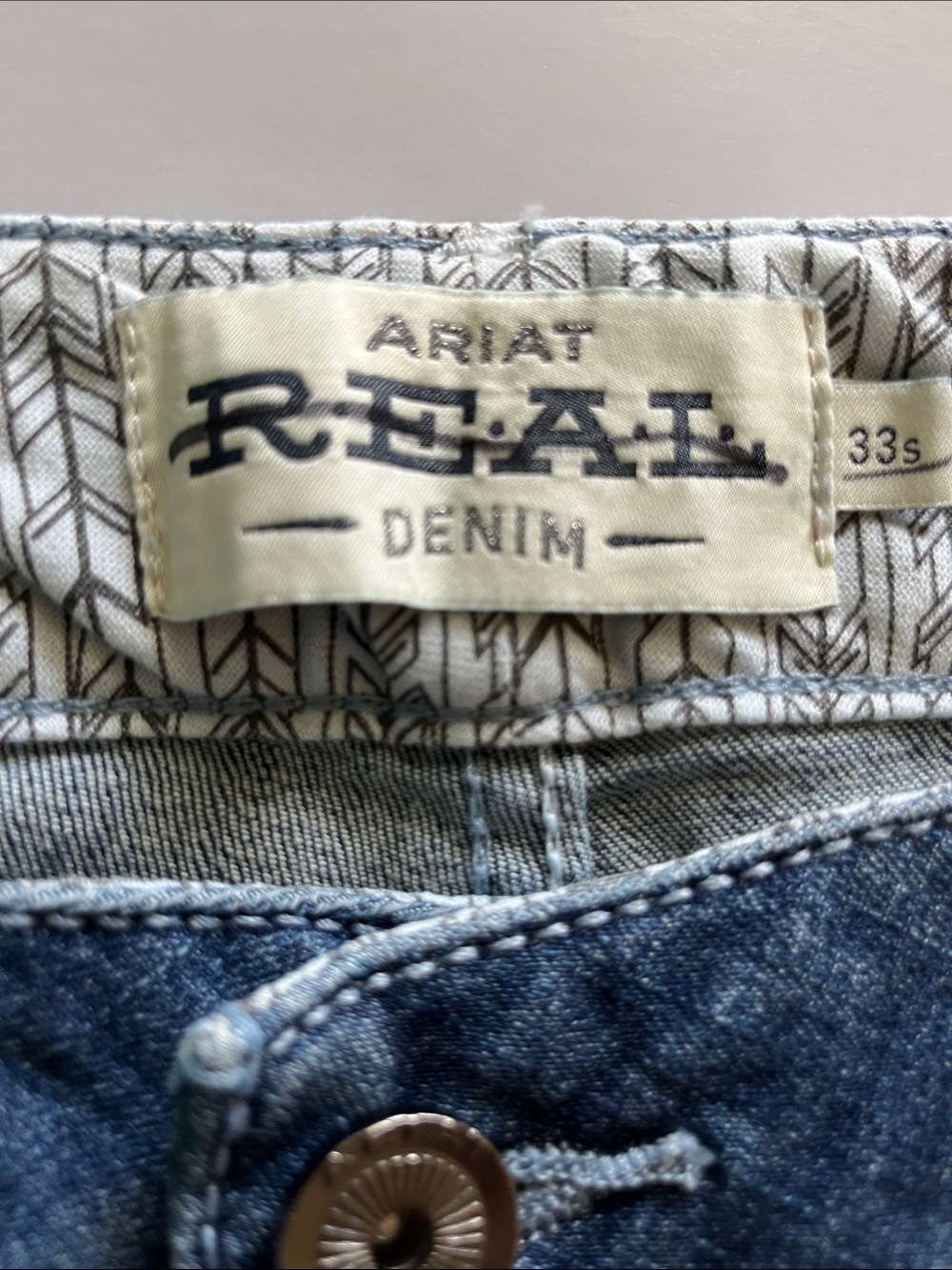 Ariat Real Denim Arrow Mid Rise Bootcut NWT Size 33s - Picture 10 of 16